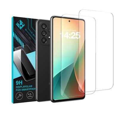 2x Displayschutzfolie für Samsung Galaxy A53 5G Displayglas Panzerfolie 9H Glas
