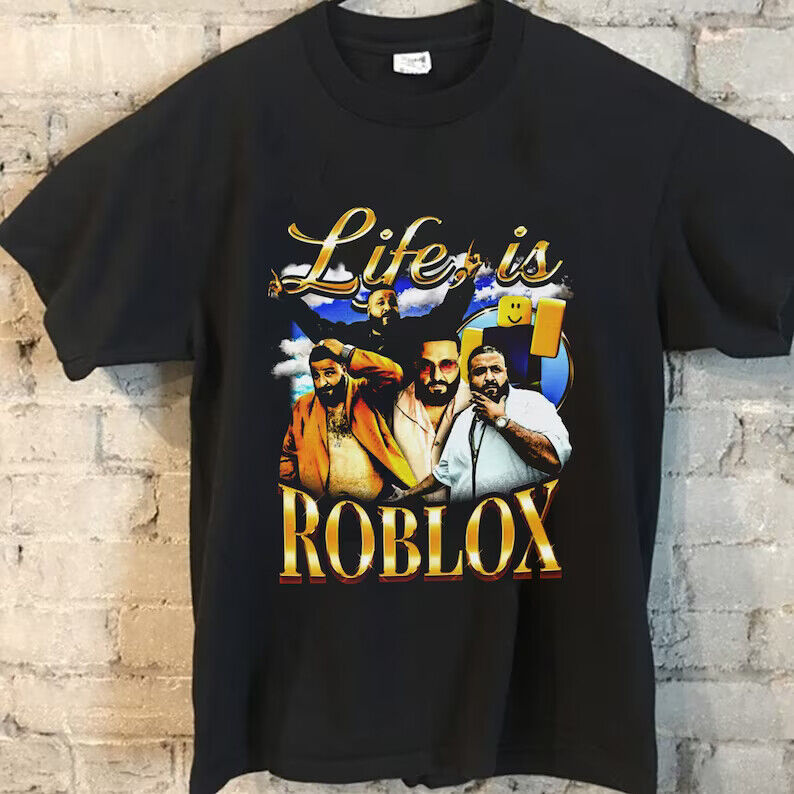 Roblox Classic Unisex Kids and Adults T-Shirt for Gaming Lovers