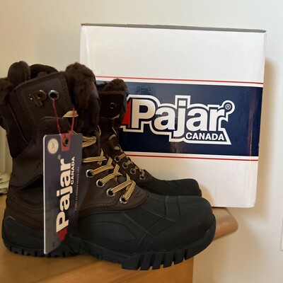 PAJAR Men's Insulated Leather Waterproof Blake Boot Size M