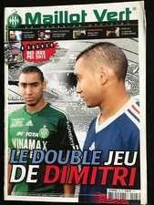 Magazine Maillot Vert Saint-Etienne n°25; Dimitri Payet/ Janot/ Bocanegra/ Sako