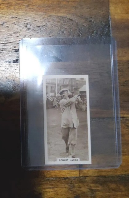 1928 J. Millhoff And Co. Famous Golfers Card #26 Robert Harris EX/MINT