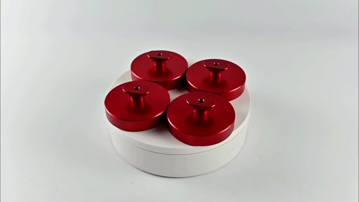 Red Leave In Lift Jack Pads For Chevy for Corvette C8 2020 2021