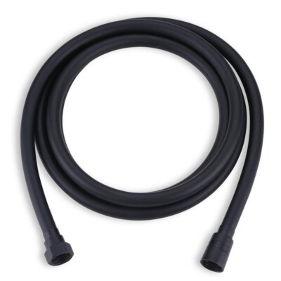PVC Shower Head Hose in Matte Black