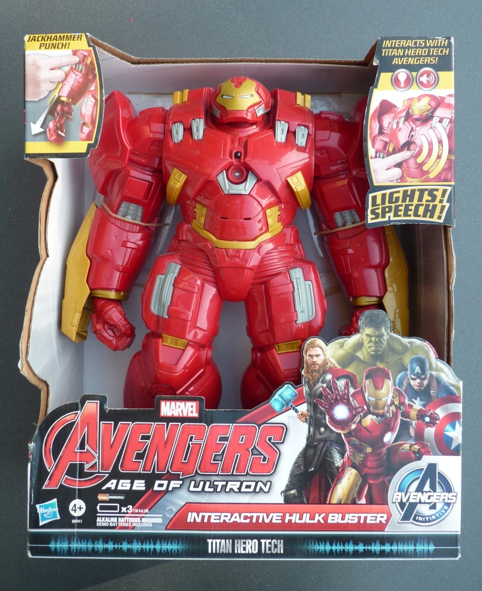 Figurine Marvel Grand Titan Hero – Iron Man – Plastique 40 Cm – Boîte Usée