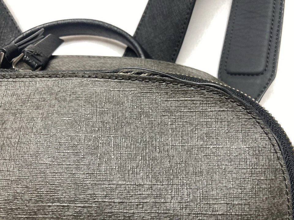 "Mochila para portátil TUMI Hudson Varek gris negra lona bolso de 14""" Foto 4 de 4