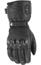 Highway 21 Radiant Heated Leather Motorcycle Gloves Black