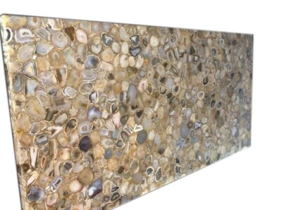 24''x36'' Wild Agate stone Coffee natural Stones Table Top/ Counter Slabs Decor