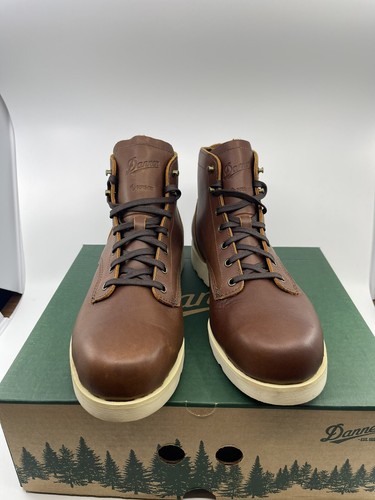 Danner Men’s 10 D Douglas GTX Roasted Pecan Leather Hiking Boots Gore-Tex Shoes - Picture 4 of 17