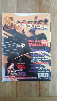 Bassist Issue #3 1995 - CAROL KAYE TOBIAS ROACHFORD DOUBLE BASS