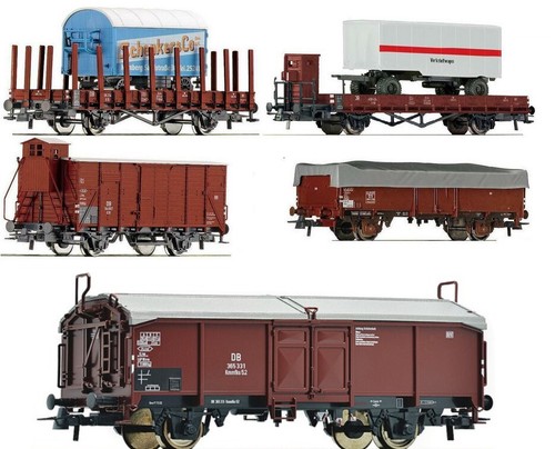 Roco DB Ep3 PREISER Schenker R10 G10 Omm Schiebedachwagen NEU zu 6600189 6600303 | Condition: Neu