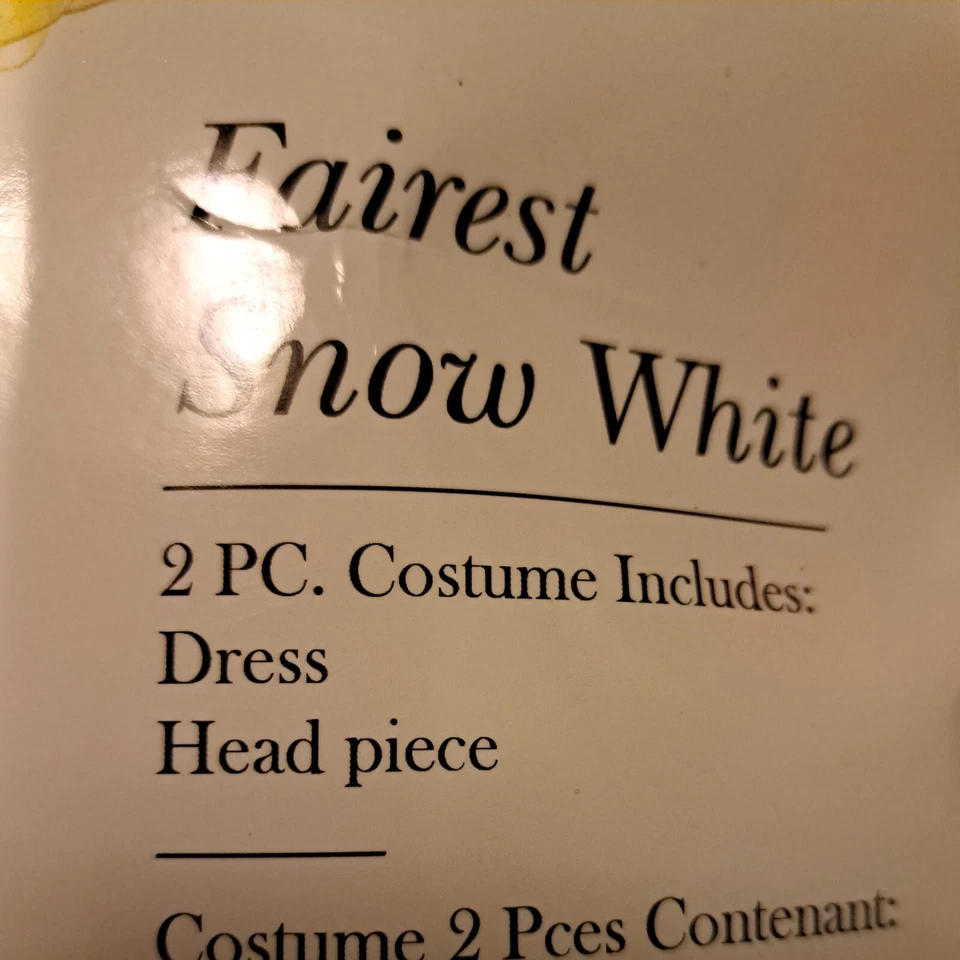 Disney Fairest Snow White Adult Costume by Leg Avenue Sz S/P Original Price $60 - Image 3 of 4