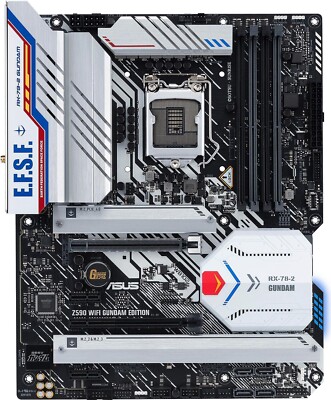 ASUS Z590 WIFI GUNDAM EDITION LGA 1200 Intel Z590 ATX Intel Motherboard