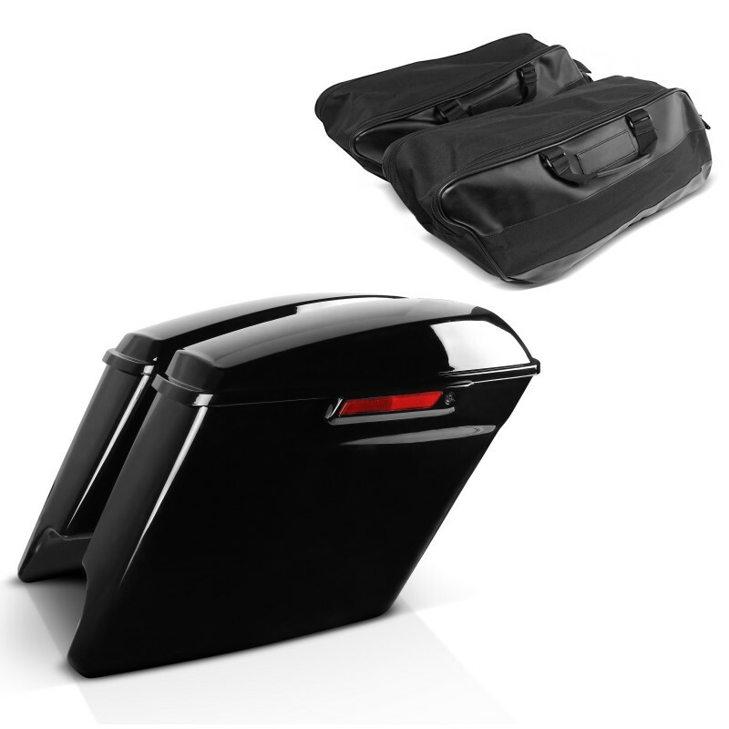 Maletas Stretched LB para Harley CVO Road Glide 18-22 con Bolsas interiores
