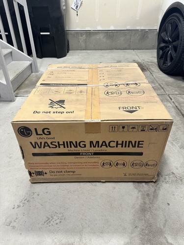 LG Sidekick 1-cu ft 27-in Graphite Steel Pedestal Washer WD100CV