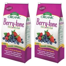 Espoma All Natural Plant Food 4-3-4 Berry-Tone, 4 Pounds (Pack of 2)