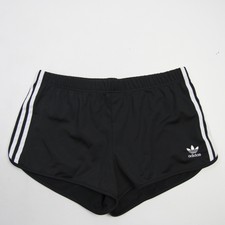 adidas Originals 3 Stripes Shorts Polyester Black Color Womens Large Dv2555  for sale online | eBay