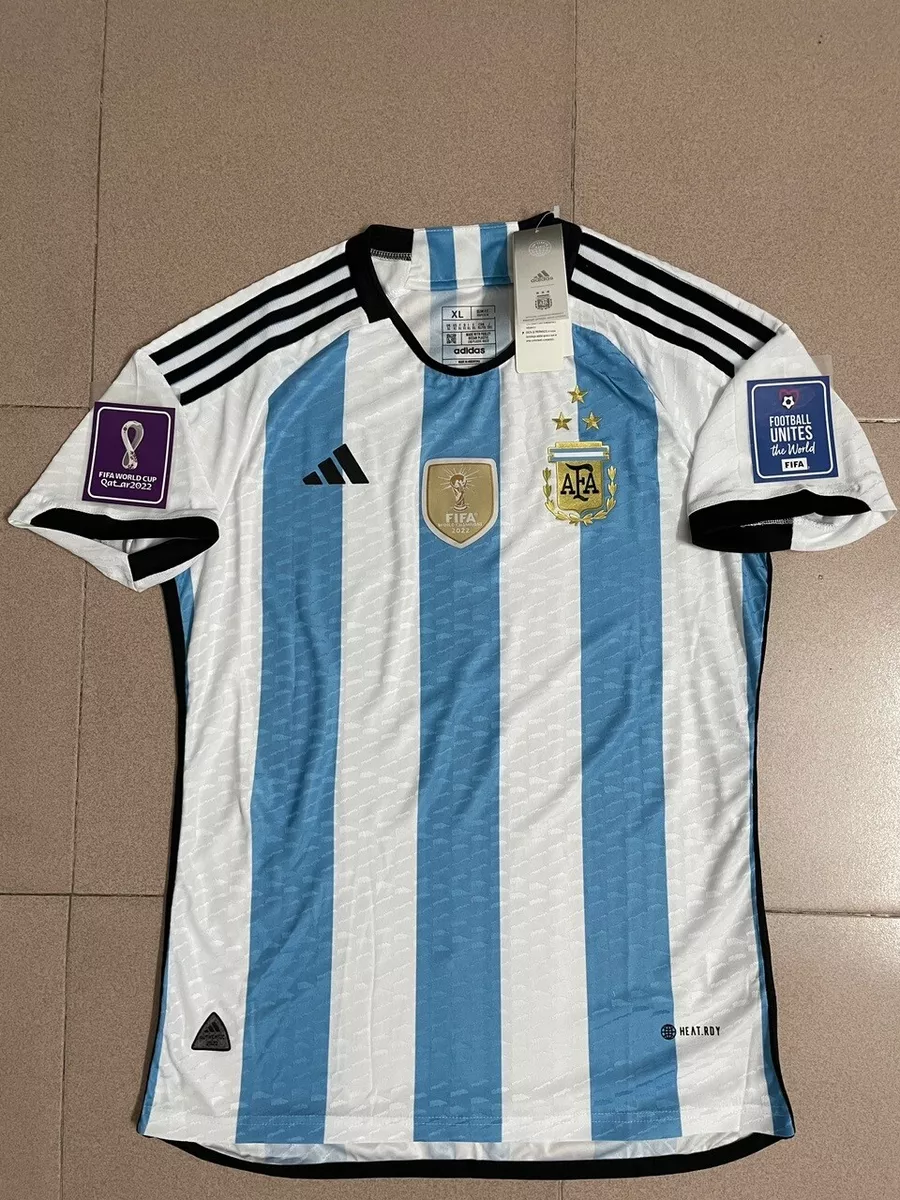 Maillot de foot argentine 3 étoiles version joueurs (messi)