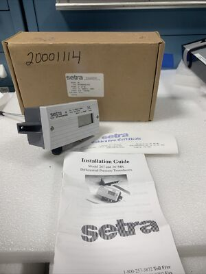 #ad SETRA Pressure Transducer 2671025WD2E1PED *NEW* $375.00