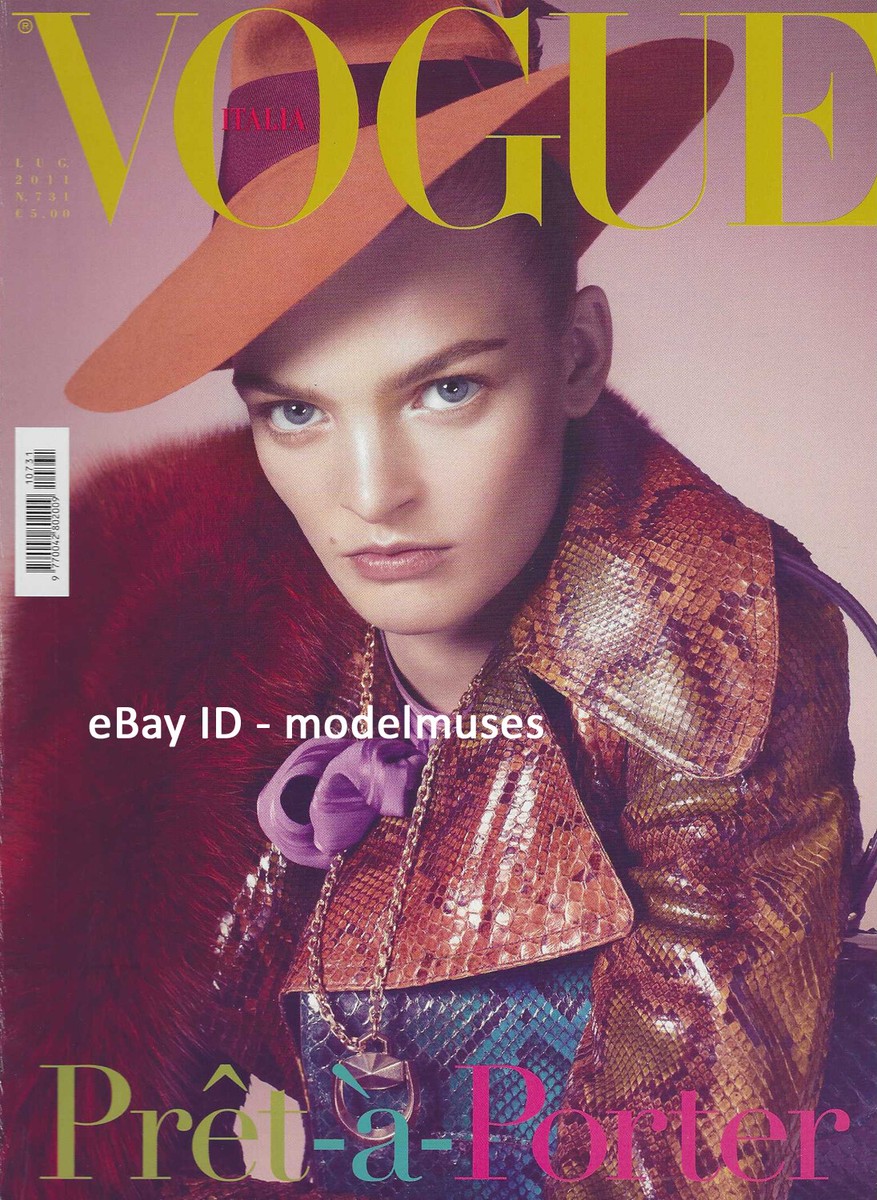 女性情報誌 Vogue Italia Magazine February 2011 COVER ONLY