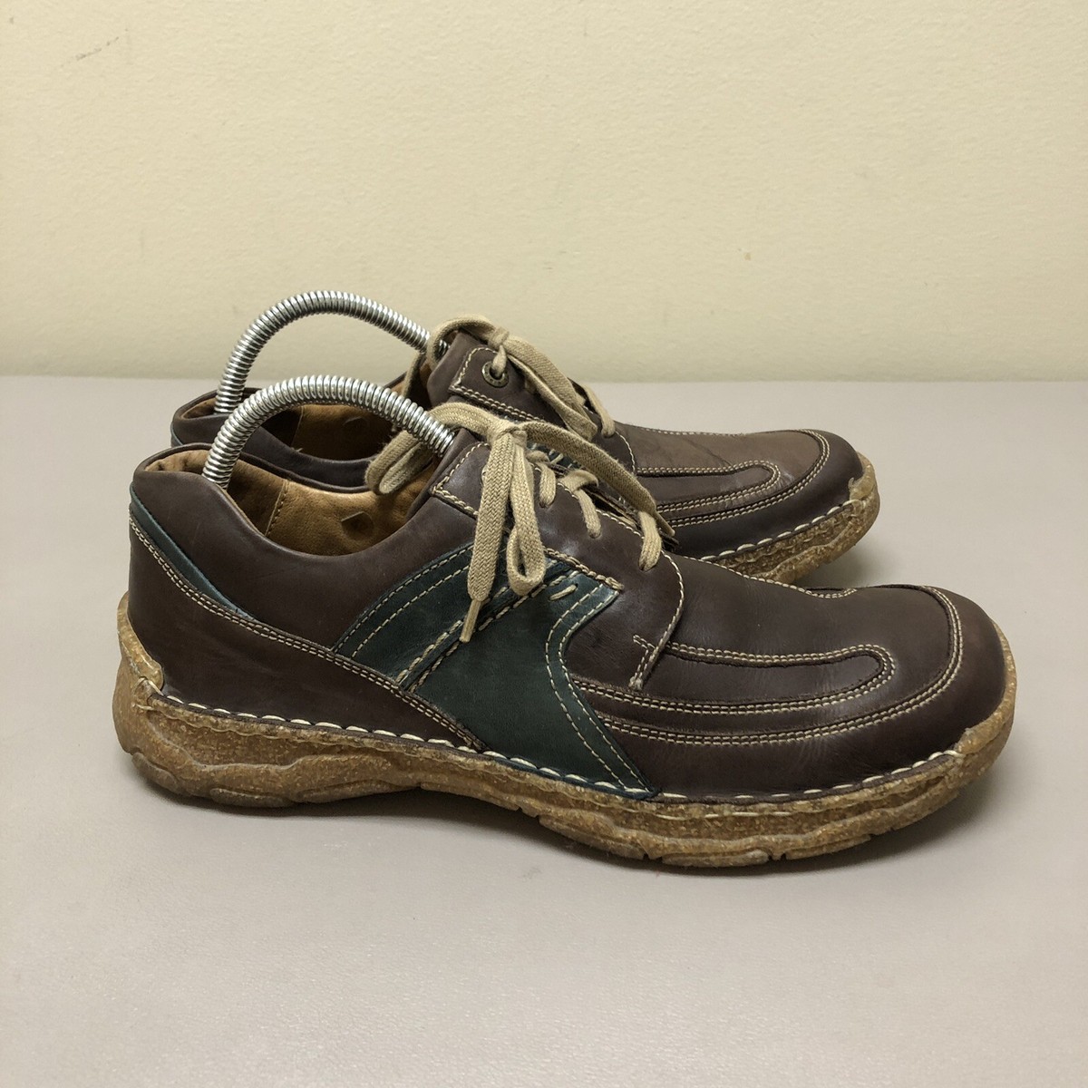 Josef Seibel Spirit of Nature Mens Comfort Sneakers Brown Leather