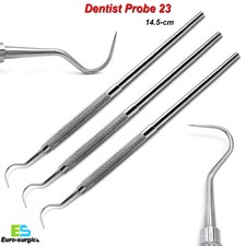 Dental Probes Examination Explorer 23 Sickle Endodontic Diagnosing Calculus Tool