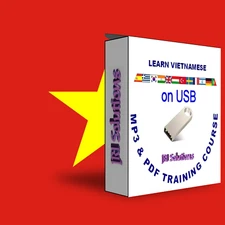 Learn To Speak fluent Vietnamese Language USB Course MP3 & PDF,Vietnam language