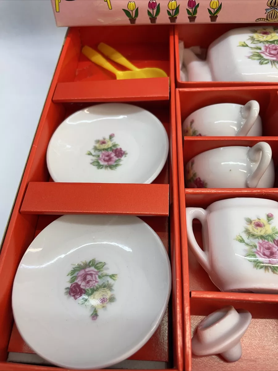 Toy china tea set hotsell