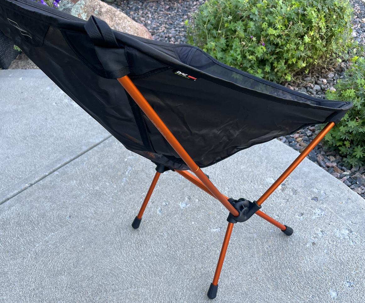 REI Co-op Flexlite Chair w/ Bag Camping Lightweight Packable - Black