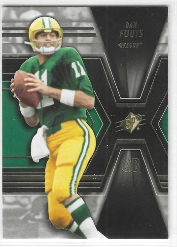 2014 SPx #34 Dan Fouts HOF San Diego Chargers Oregon