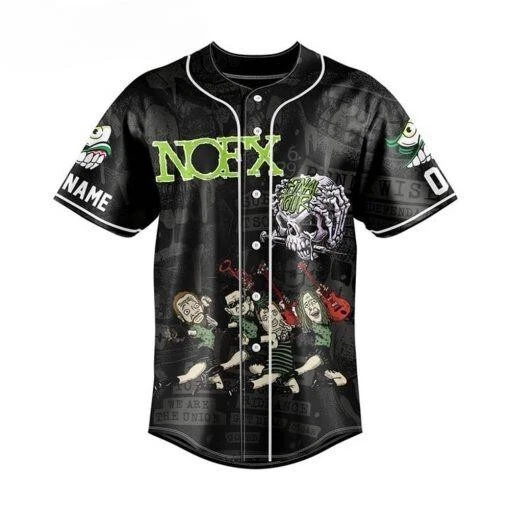 NOFX Band The Final Shows Customized Baseball Jersey