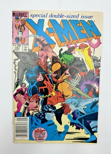 Uncanny X-Men #193 1985 | Newsstand Edition | VF🔑