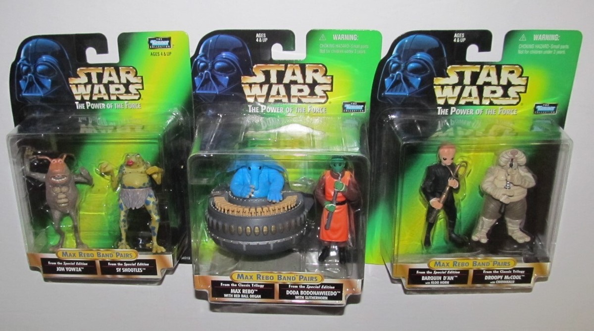 Star War Max Rebo Band Set of 3 NEW & SEALED EXCELLENT SET | eBay