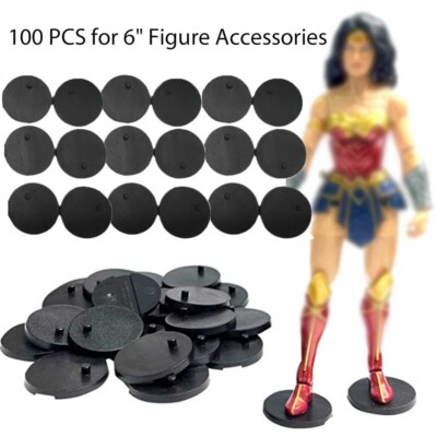 100x Action Figure Display Stand Base Holder Modern Action Figure DISPLAY STANDS