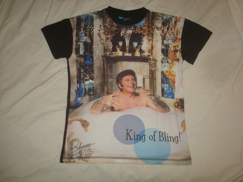 ¡I Love Liberace King Of Bling vintage para mujer! Camiseta Mediana Hecha en USA  - Imagen 1 de 4