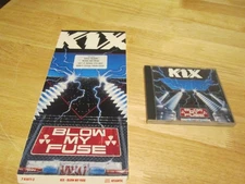 Kix - Blow My Fuse Rare Longbox Hard To Find