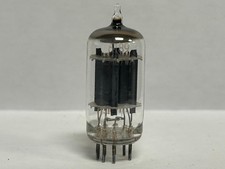 Vintage General Electric GE 6189 12AU7 Single USA Made Vacuum Tube Used & Tested
