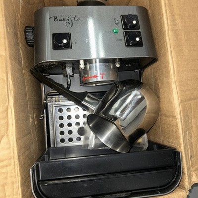 Starbucks Barista Stainless SIN006 Coffee Espresso Machine Saeco Italy Excellent