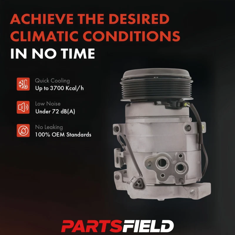 New AC Compressor For 2.1L Mercedes Benz Sprinter 3.5t 2006-2018 B906 - image 4 of 4