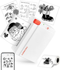 X3 Stampante Termica Bluetooth, Mini Stampante Portatile Senza Fili per Casa/Uff