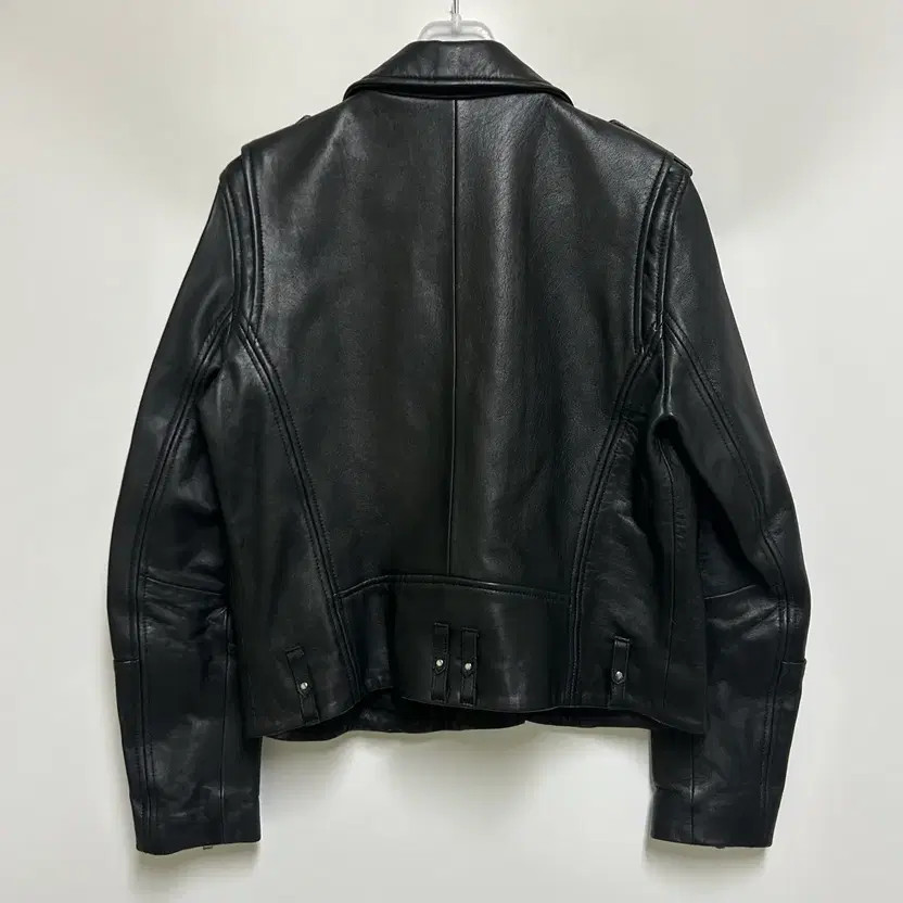 Zara TRF Collection Genuine Leather Rider Jacket, Women's 100 thumbnail 7