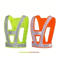 V-shaped safety vest, unisex vest, outdoor running breathable safety vest