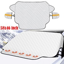 Car Windshield Snow Cover Mat for Outdoor Winter Summer Sunshade Protection