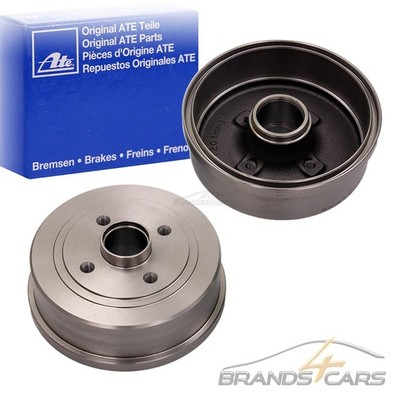 ATE 2x BREMSTROMMEL Ø200 HINTEN FÜR OPEL CORSA C 1.0 1.2 1.3 1.4 1.7 BJ 00-06