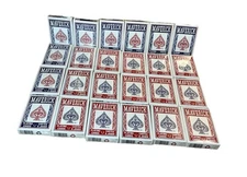 20 Pack Maverick Poker Playing Cards – Red & Blue Decks