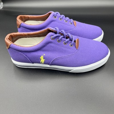 Polo Ralph Lauren Purple Tennis Shoes 6.5 Preppy, Funky/Quirky