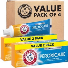 ARM & Hammer Peroxicare Toothpaste 6 oz Pack of 4 0.83 per gallon