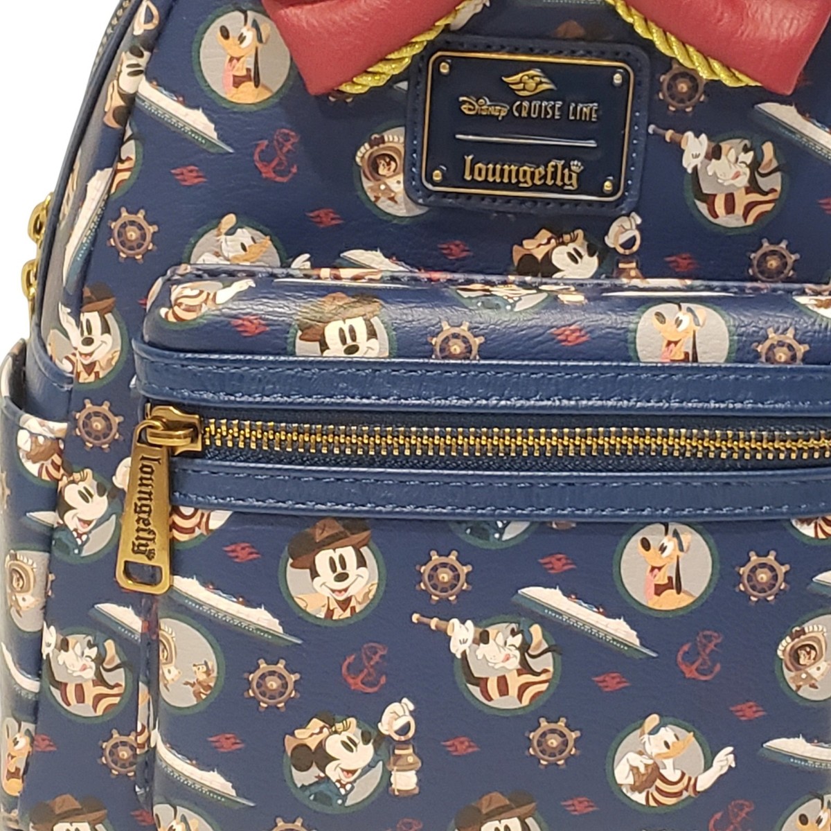 Disney Cruise Line Treasure Loungefly Adventure Mickey Minnie