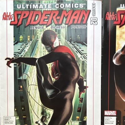 Marvel Ultimate Comics Spider-Man #2-4 Bendis Pichelli Ponsor Kaare Andrews