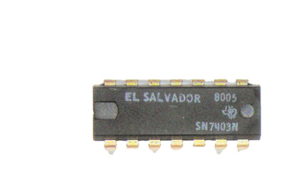 SN7403N  ''Original'' Texas Instruments  14P DIP IC  1  pc
