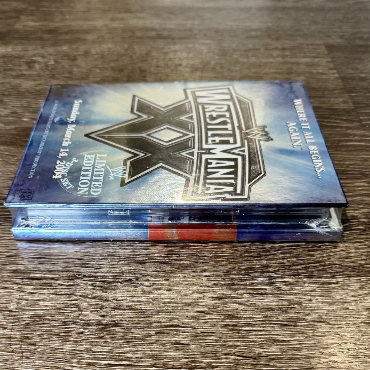 アメリカプロレス　WWE レッスルマニア20〈3枚組〉 美品】WWE レッスルマニア20〈3枚組〉 【字幕付き】 - メルカリ